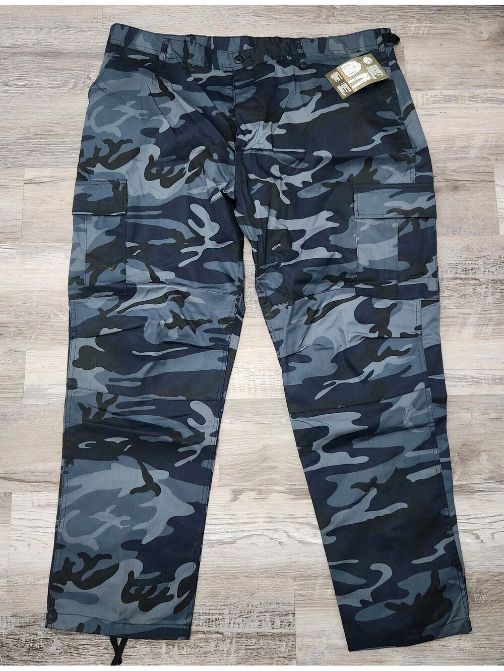 Rothco Tactical Pants 2xl Blue Midnight Camo NWT 32 L